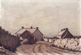 Road to Worm's Head Cottage, Gower