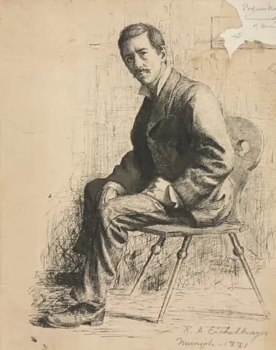 Sketch of Professor Mowotny, by Robert A. Eichelberger