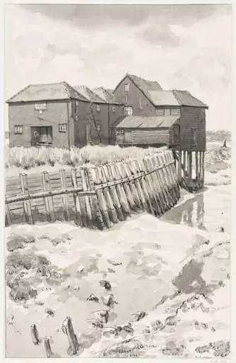Birdham Mill, Sussex, by Robert Arthur Wilson