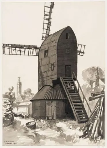 Playden Mill, Sussex, by Robert Arthur Wilson