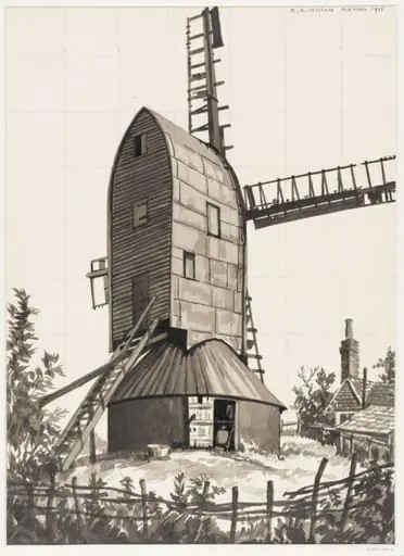 Playden Mill, Sussex, by Robert Arthur Wilson