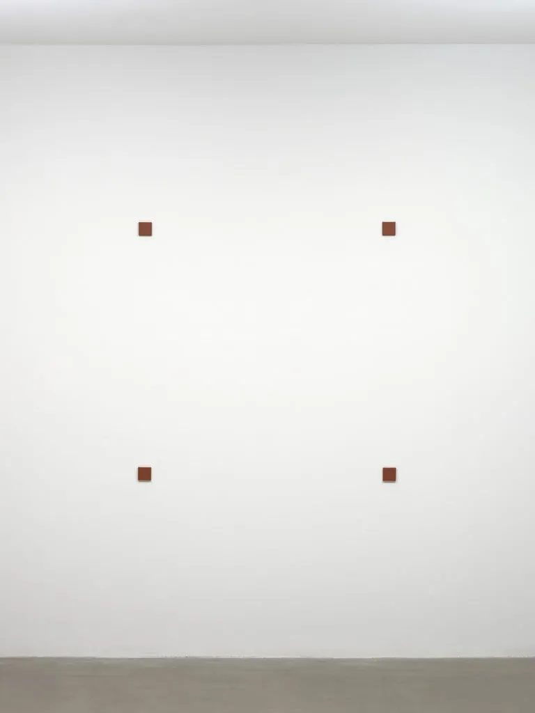 Untitled, by Robert Barry, wood, 1967