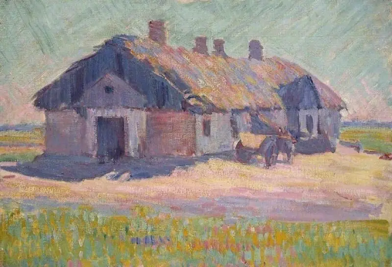 The Polish Tavern, by Robert Bevan