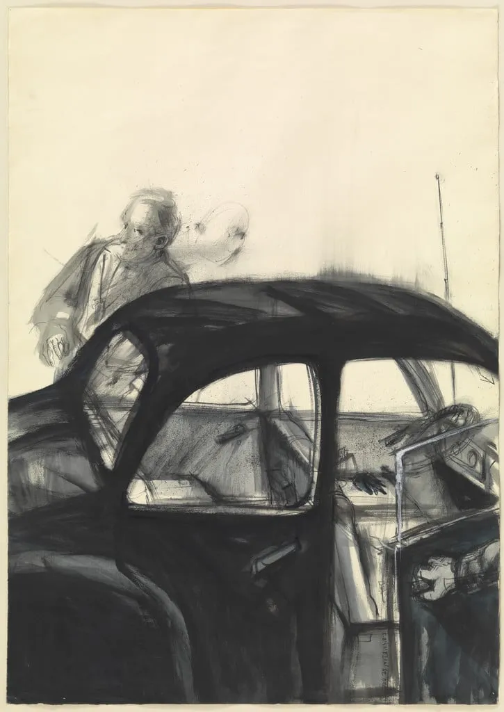 Untitled, by Robert Birmelin, watercolor, 1962