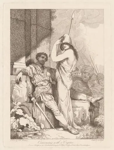 Conversing with a Captive, by Robert Blyth