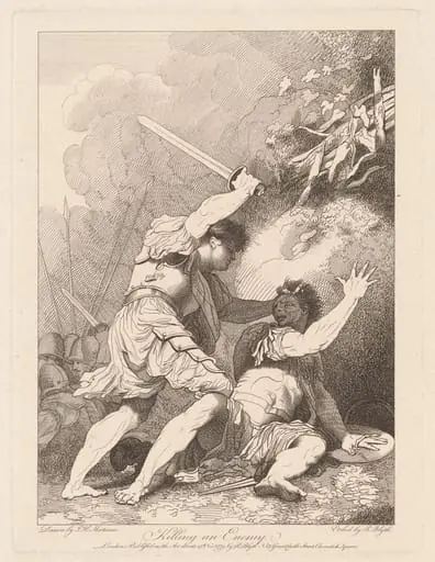 Killing an Enemy, by Robert Blyth