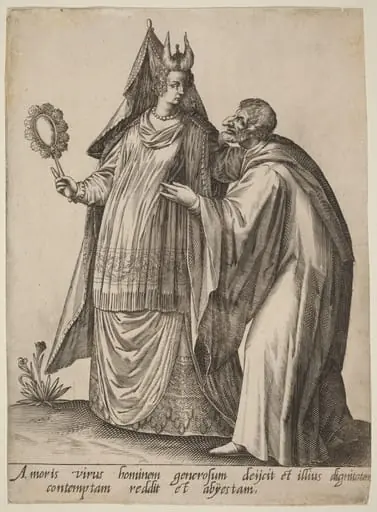 Amoris virus hominem..., by Robert Boissard