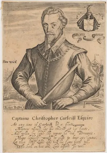 Christopher Carleill, by Robert Boissard