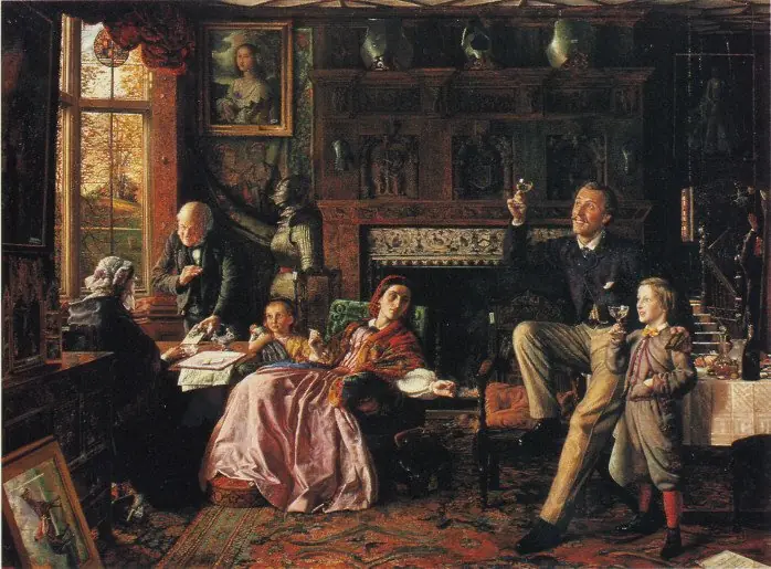 The Last Day in the Old Home, by Robert Braithwaite Martineau