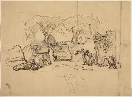 Incantation Scene from "Der Freischutz", by Robert Caney