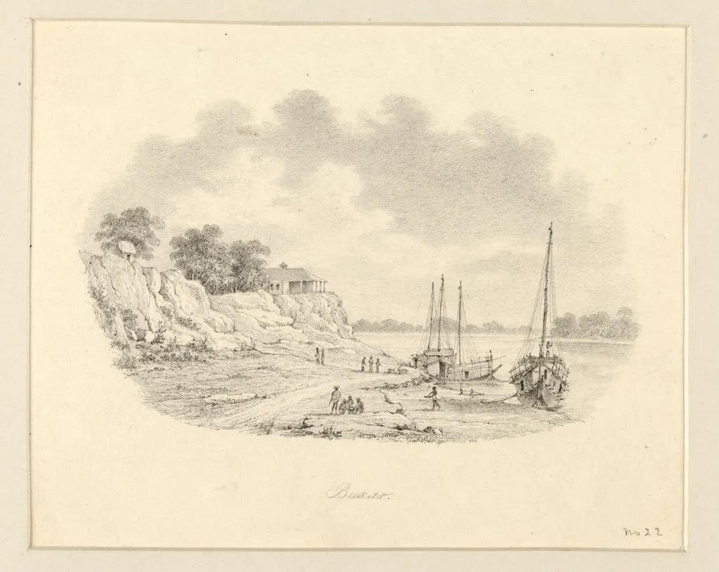 Buxar, by Robert Captain Smith, 1830