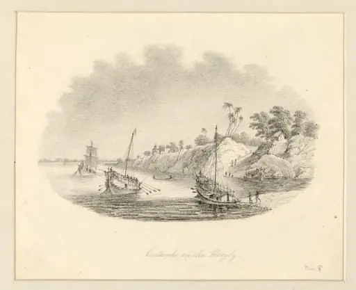 Cutwah on the Hoogly, by Robert Captain Smith