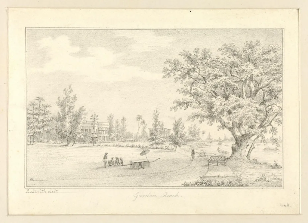 Garden Reach, by Robert Captain Smith, 1830