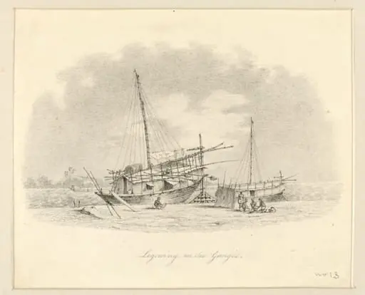 Legonring on the Ganges, by Robert Captain Smith