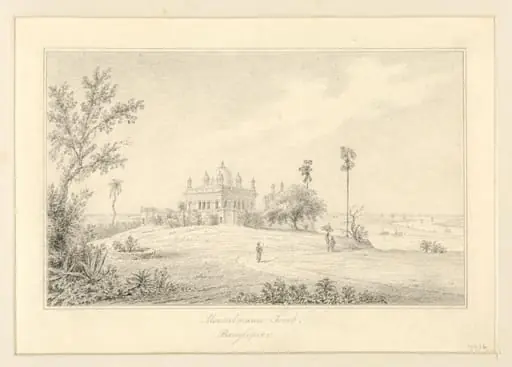 Moosulman Tomb, Bauglepoor, by Robert Captain Smith