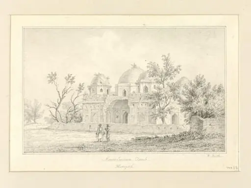 Moosulmaun Tomb, Hoorjah, by Robert Captain Smith