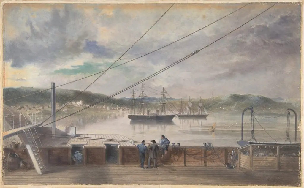 The Settlement and Church of Heart's Content, Newfoundland, by Robert Charles Dudley