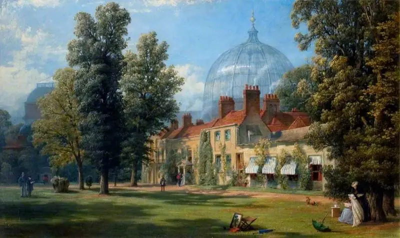Buildings in the Grounds of the South Kensington Museum in 1862, by Robert Collinson