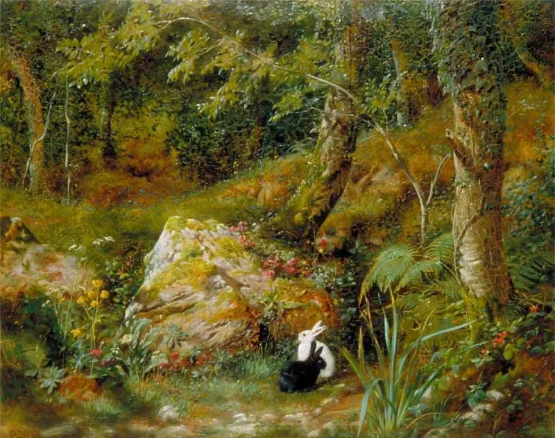 Stray Rabbits, by Robert Collinson