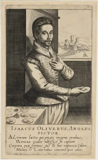 Isaac Oliver, Miniature Painter, by Robert de Baudous
