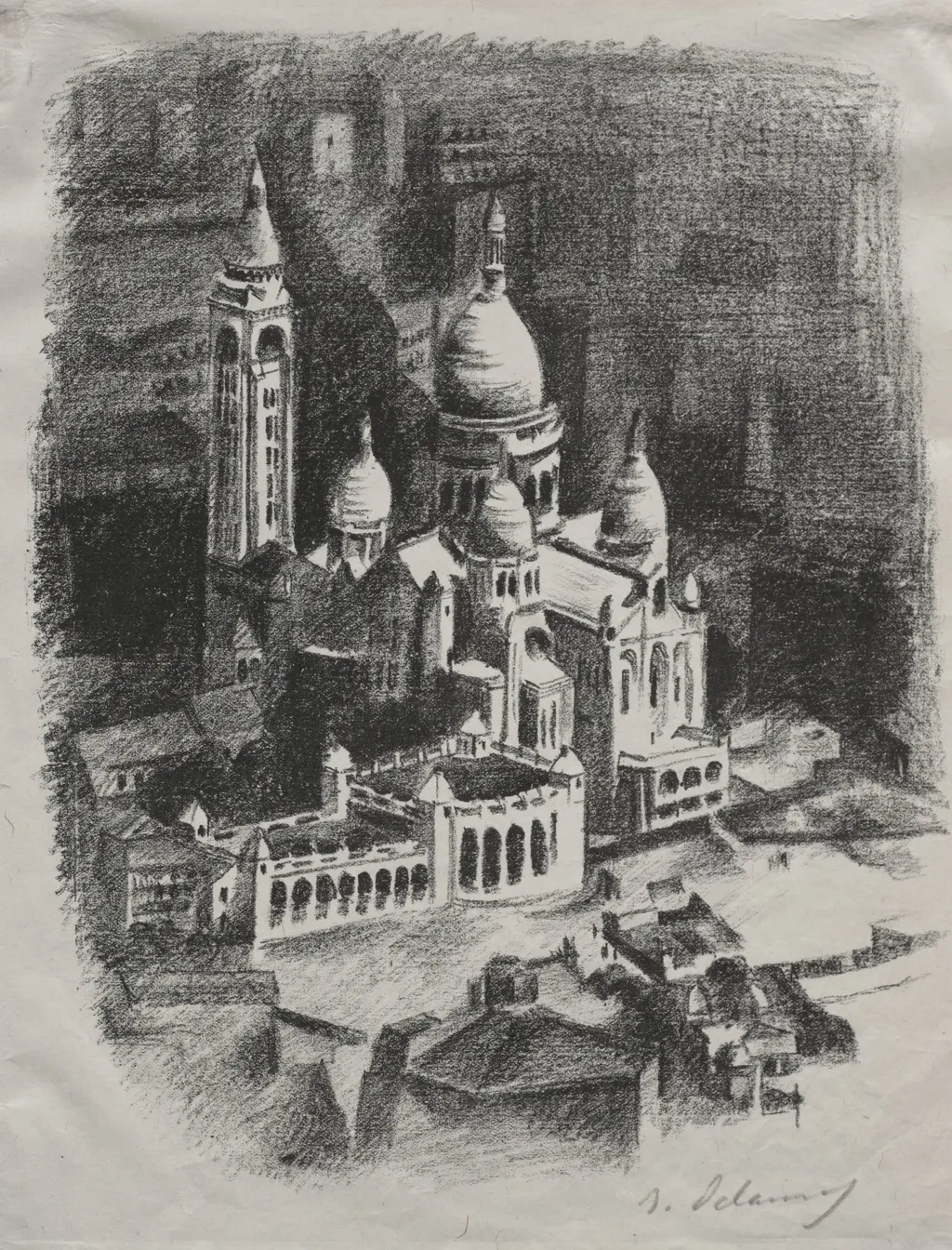 Allo Paris: Frontispiece to book, by Robert Delaunay, 1926