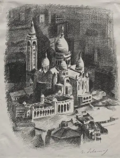 Allo Paris: Frontispiece to book, by Robert Delaunay