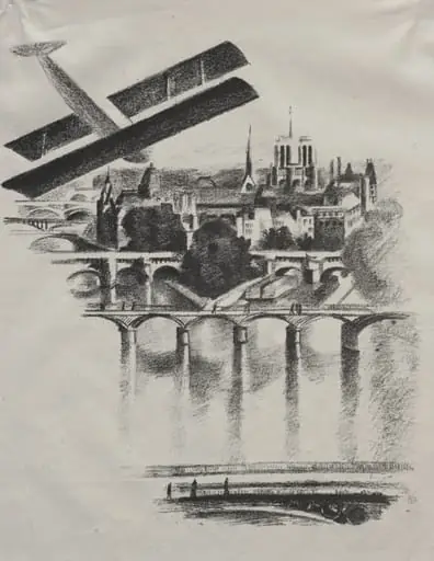 Allo Paris: The Bridges of Paris and Notre-Dame, by Robert Delaunay