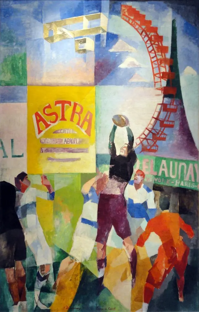 L'Équipe de Cardiff, by Robert Delaunay