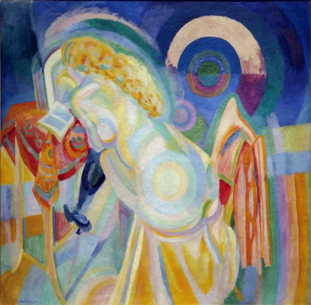 Nu à la coiffeuse, by Robert Delaunay
