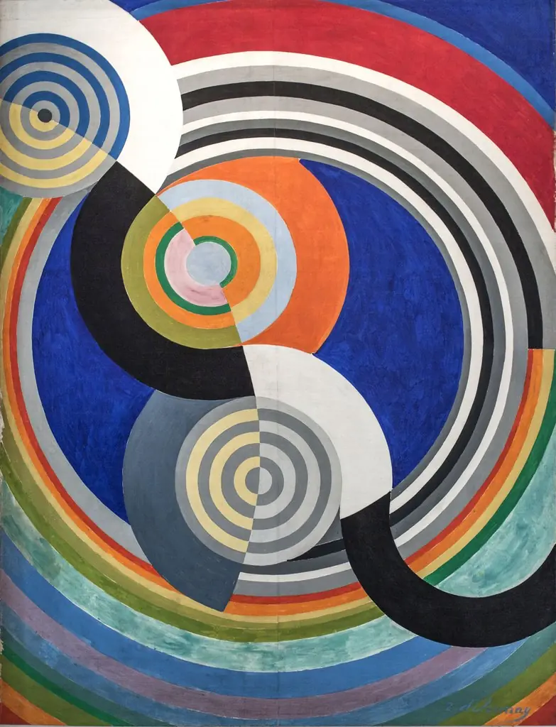 Rythme n°2, décoration pour le salon des Tuileries, by Robert Delaunay