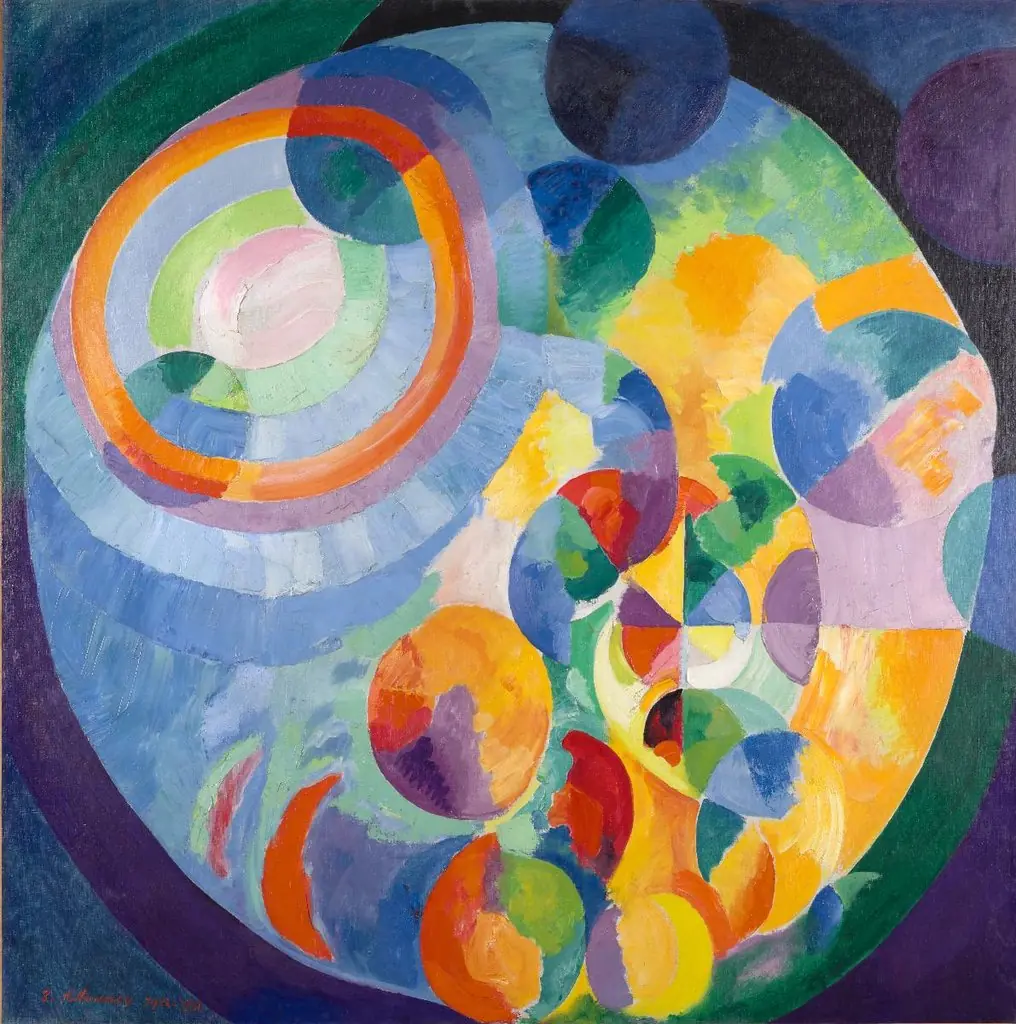 Soleil et lune, by Robert Delaunay