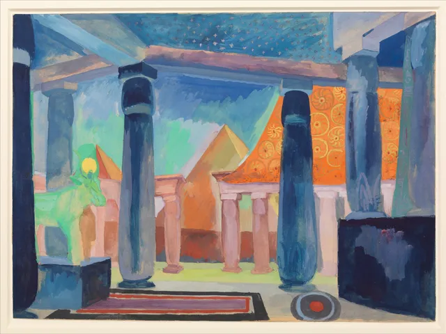 Stage Design for Cleopatra — Robert Delaunay