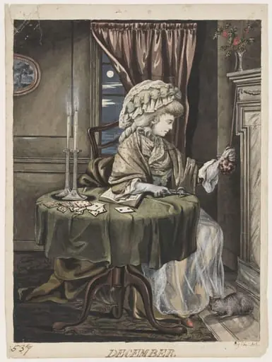 December, by Robert Dighton