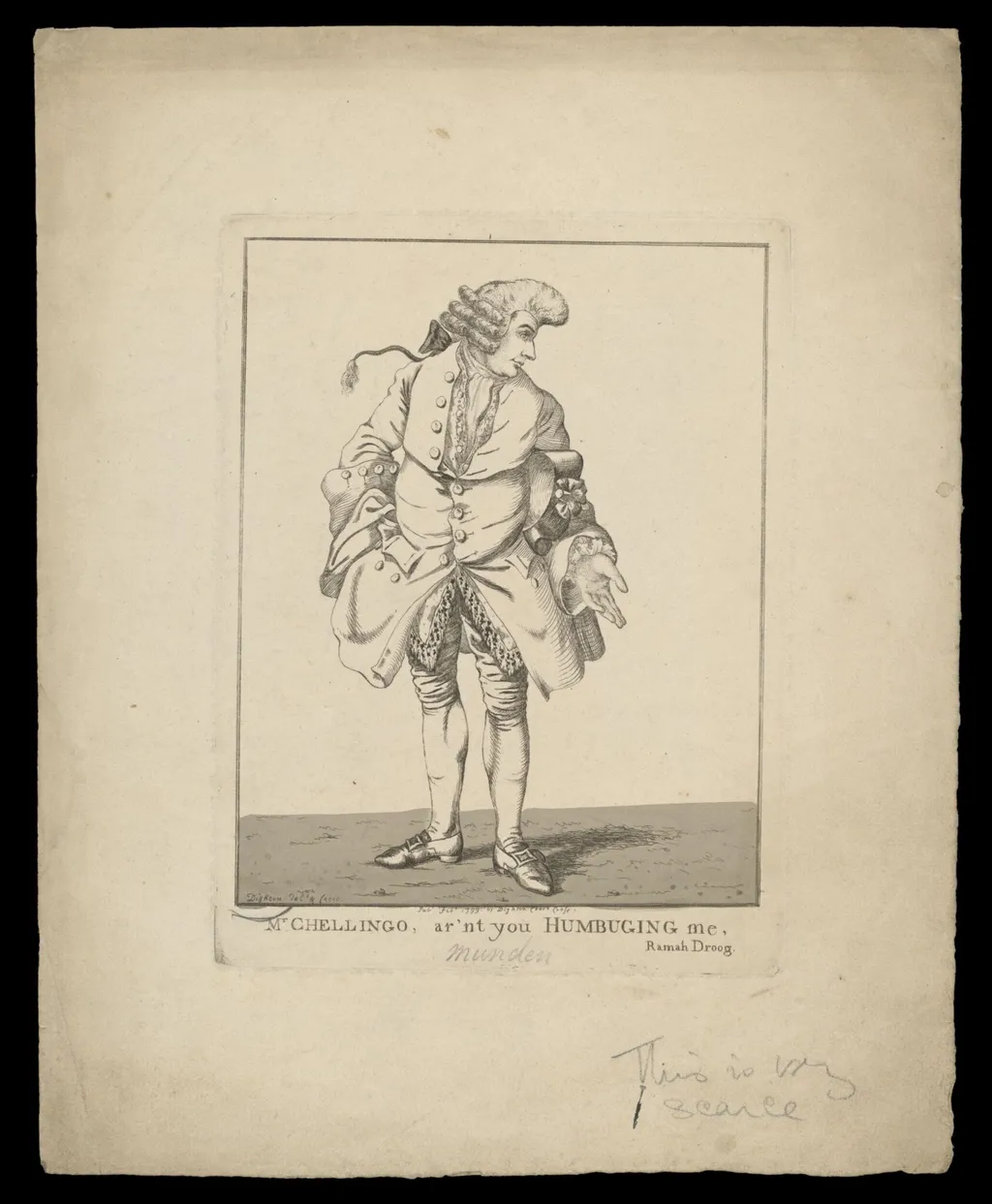 H Beard Print Collection, by Robert Dighton, 1799