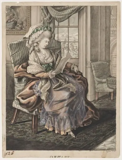 January, by Robert Dighton