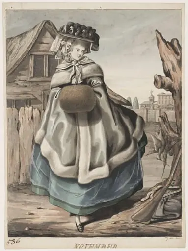 November, by Robert Dighton