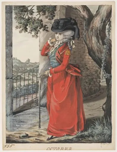 October, by Robert Dighton