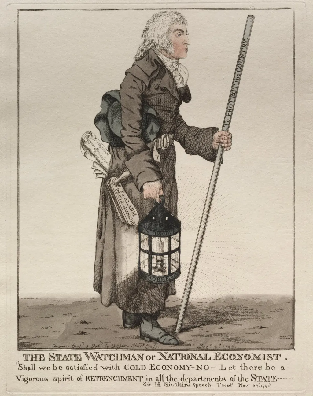 The State Watchman, by Robert Dighton