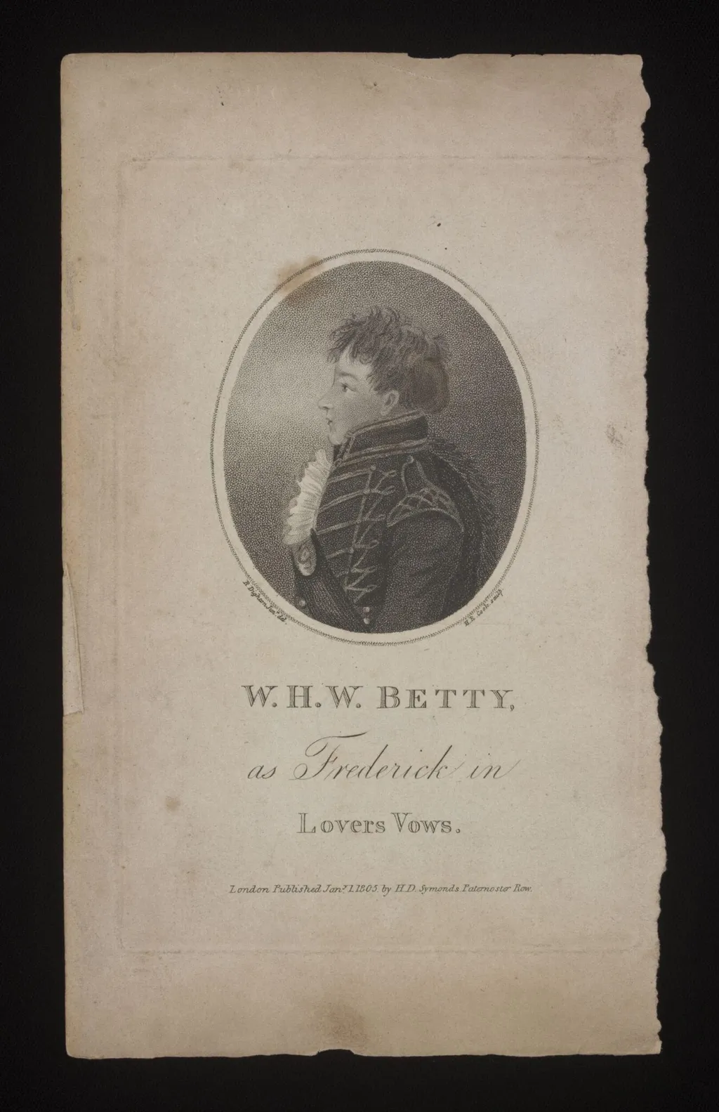 H Beard Print Collection, by Robert Dighton the younger, 1