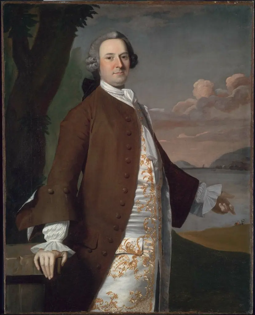 Isaac Winslow, by Robert Feke