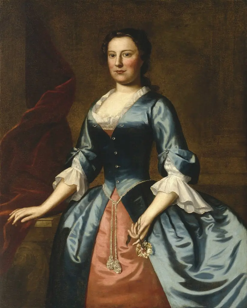 Portrait of Mrs. Samuel McCall, Sr. (Anne McCall, 1720–1785), by Robert Feke