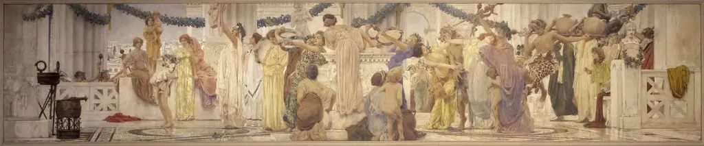 Vintage Festival, by Robert Frederick Blum