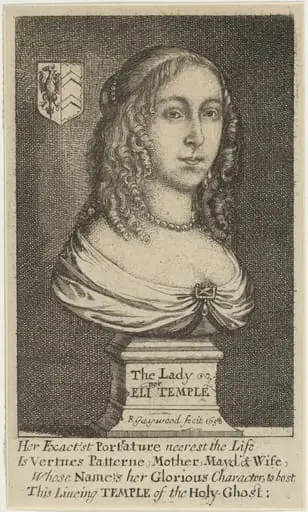 Lady Eleanor Temple, Wife of Sir Peter Templeof Stanton Bury, by Robert Gaywood