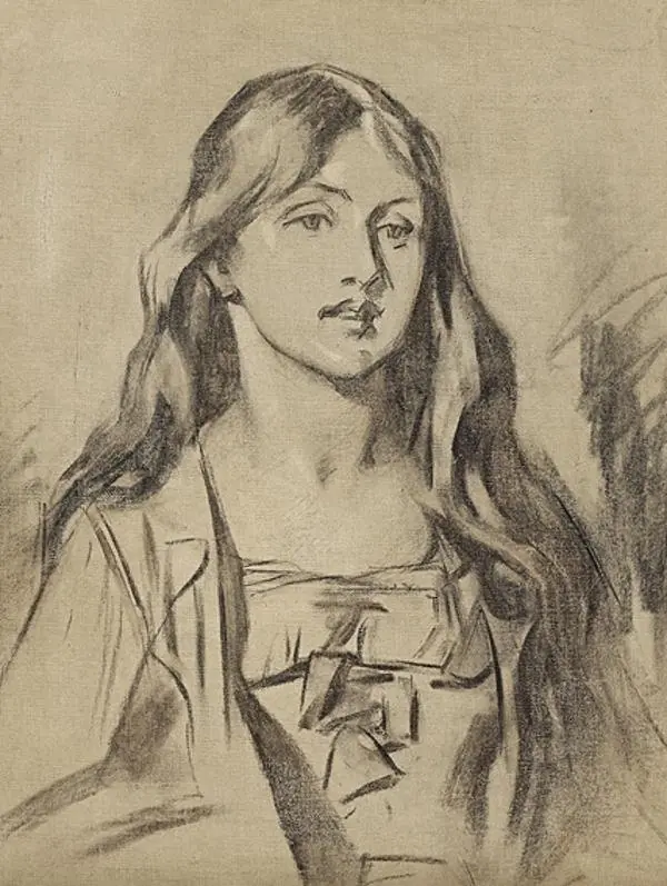 Portrait of a Girl, by Robert Gibb