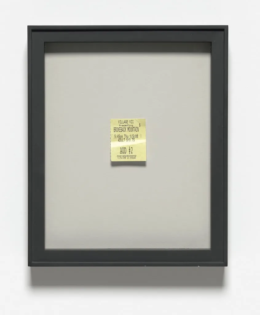 Untitled, by Robert Gober, ink, 2012