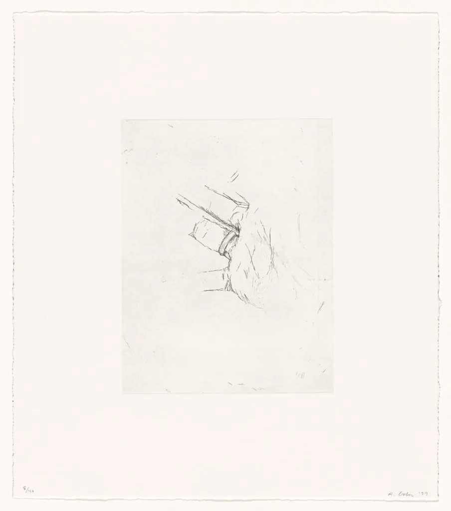 Untitled, by Robert Gober, ink, 1999