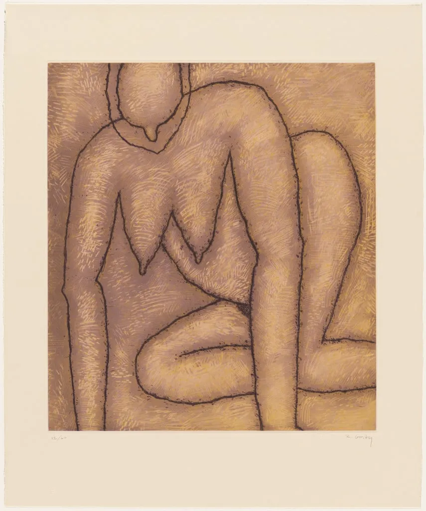 Untitled, by Robert Gordy, ink, 1984