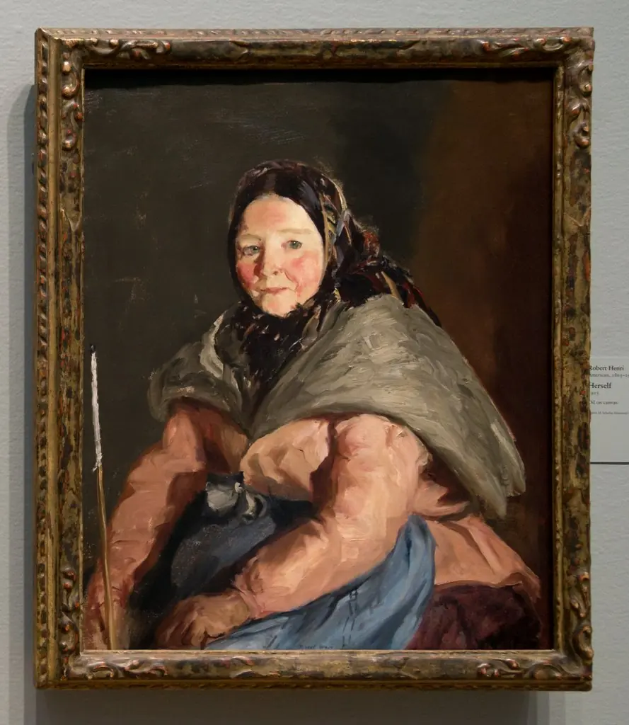 Herself, by Robert Henri
