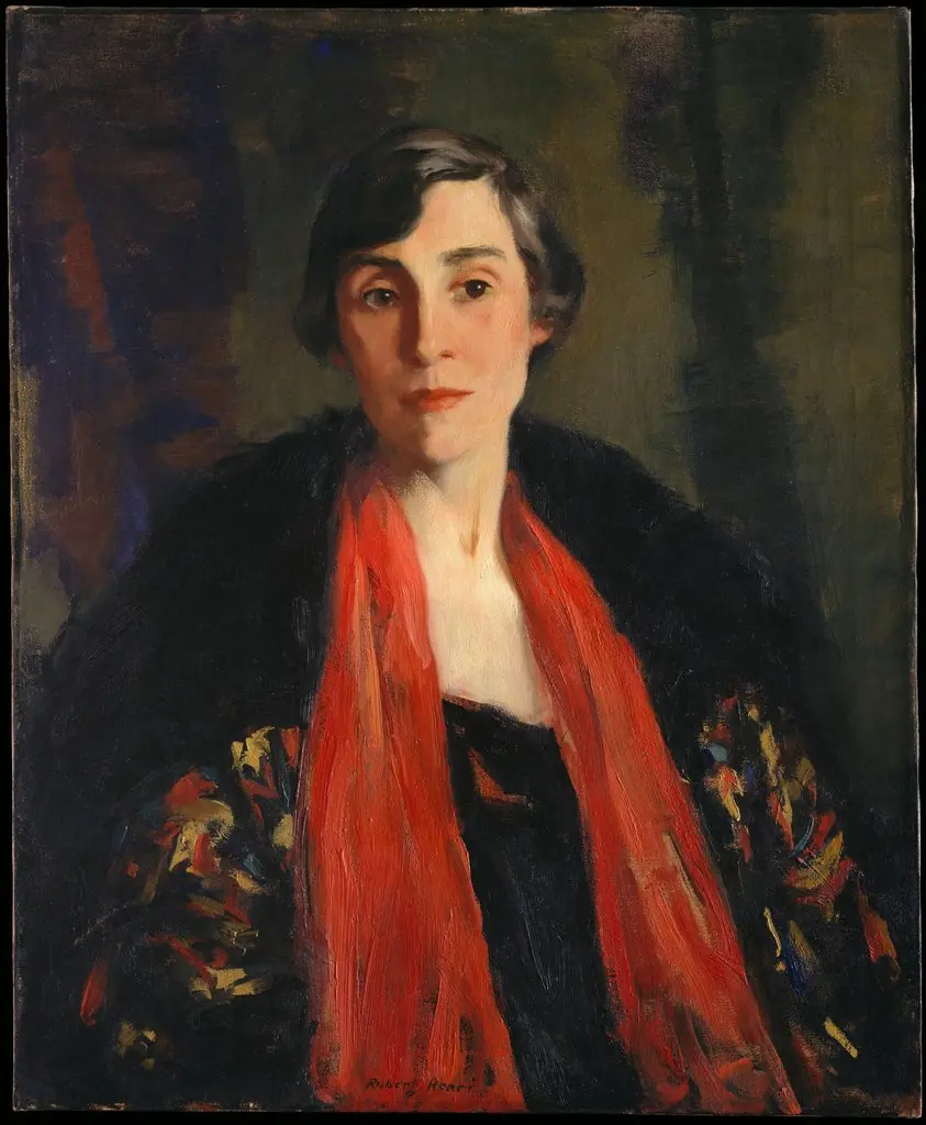 Mary Fanton Roberts, by Robert Henri
