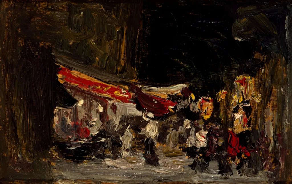 Night on Boardwalk, by Robert Henri, unspecified, 1900